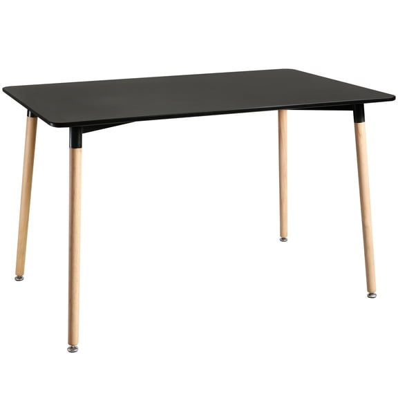 Modern Dining Table, Thickness MDF Top Kitchen Table, Dining Room Table for Kitchen Living Room.