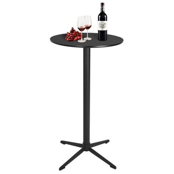 Modern Dining Table, Thickness MDF top white kitchen bar Table，Mid-Century modern dinning Table for Kitchen Dining Room & Living Room.