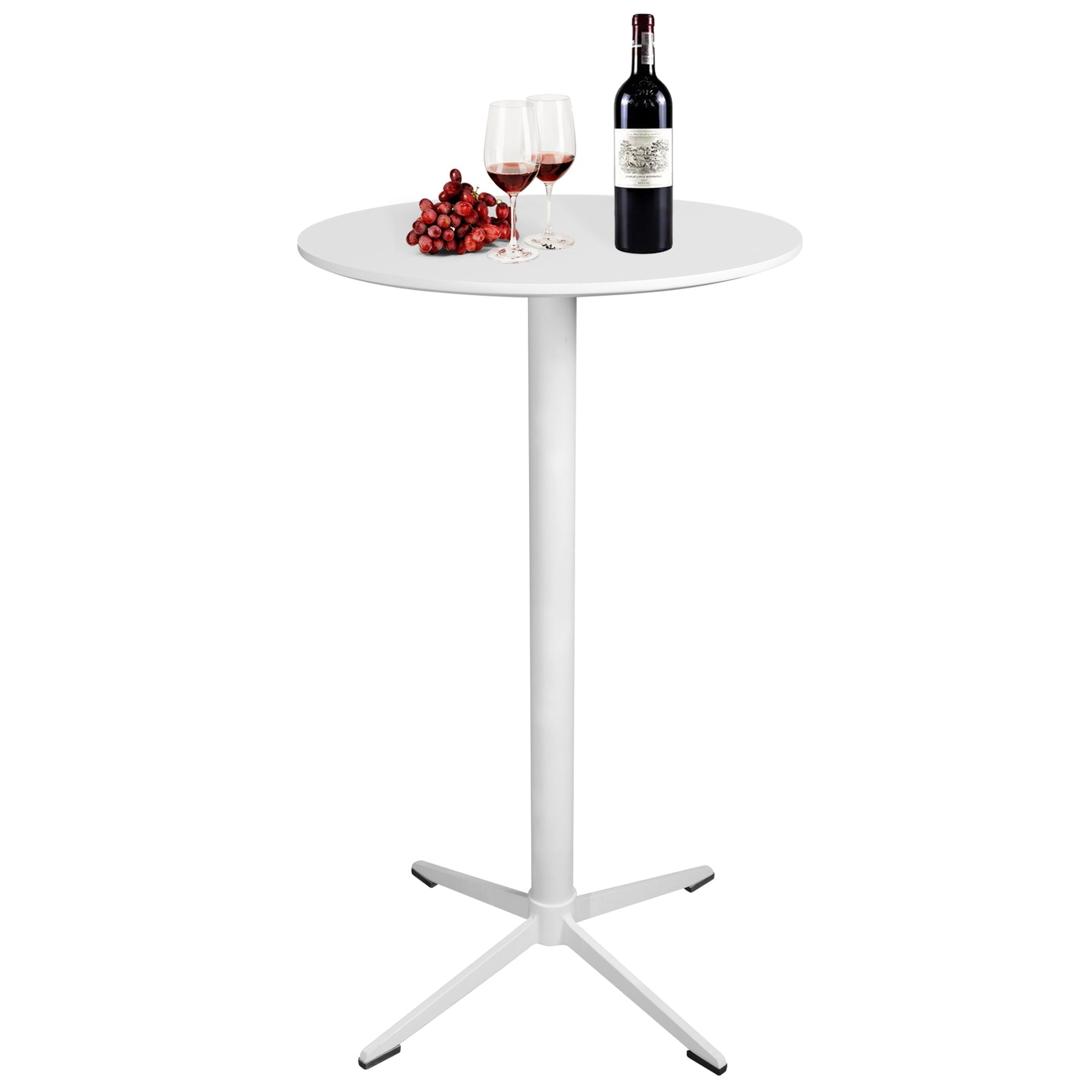 Modern Dining Table, Thickness MDF top white kitchen bar Table，Mid ...