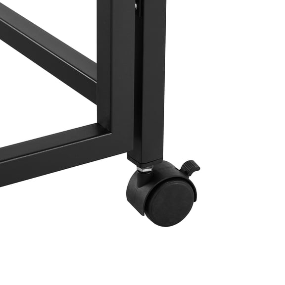 Modern Dining Tables, Folding Desk Small Foldable Desk for Small Space, 31.5 Inches Writing Computer Desk in Study, Home Office Foldable Office Desk for Bedroom 80*40,black, Black Dining Tables