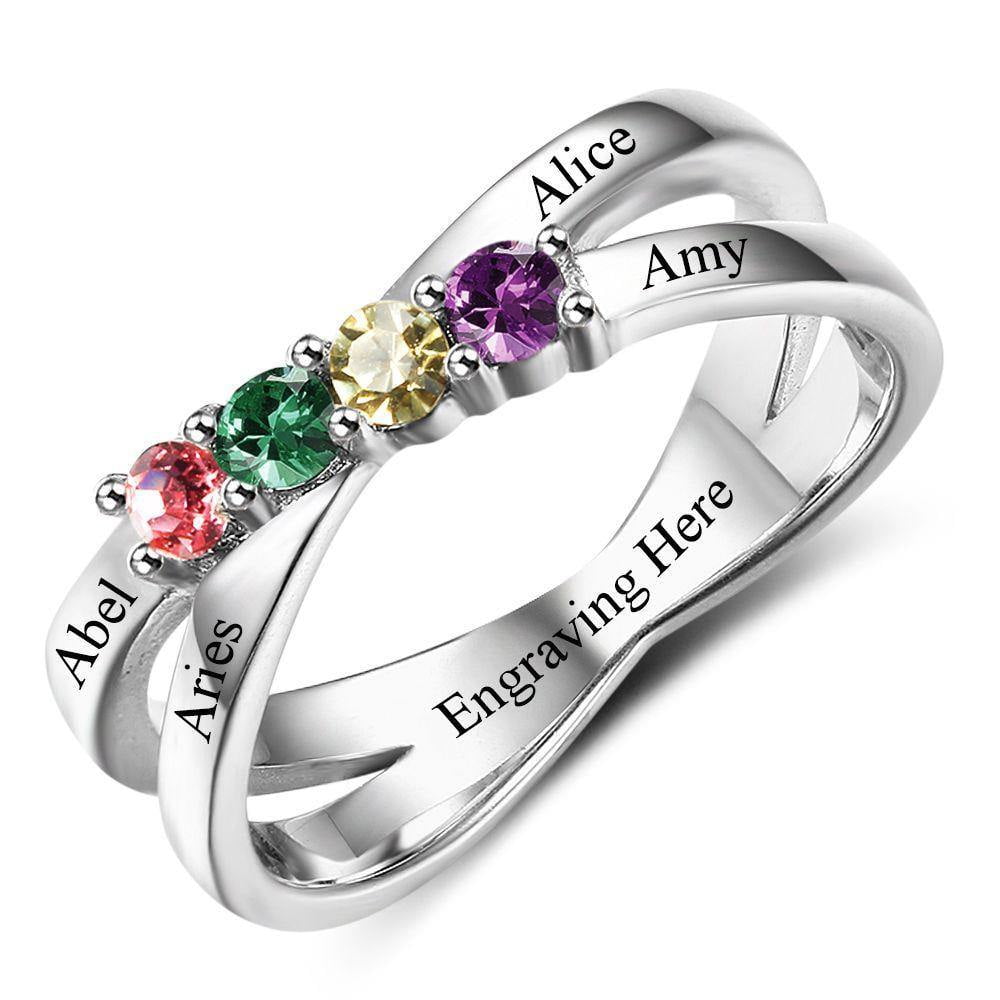 Mother daughter rings kohl's best sale
