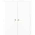 thumbnail image 1 of Modern Double Pocket Closet Doors 60 x 80, 1 of 6