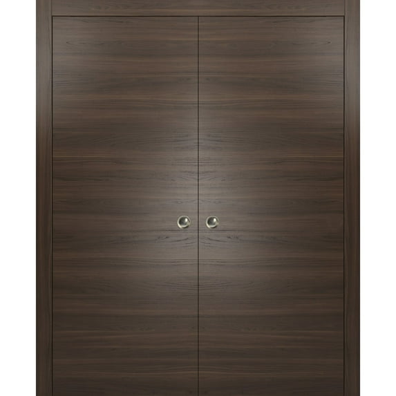 Modern Double Pocket Closet Doors 60 x 80