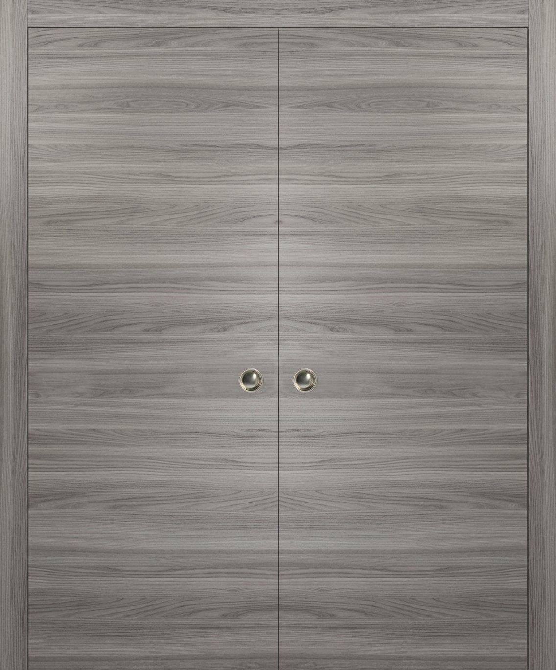 Modern Double Pocket Closet Doors 72 x 80