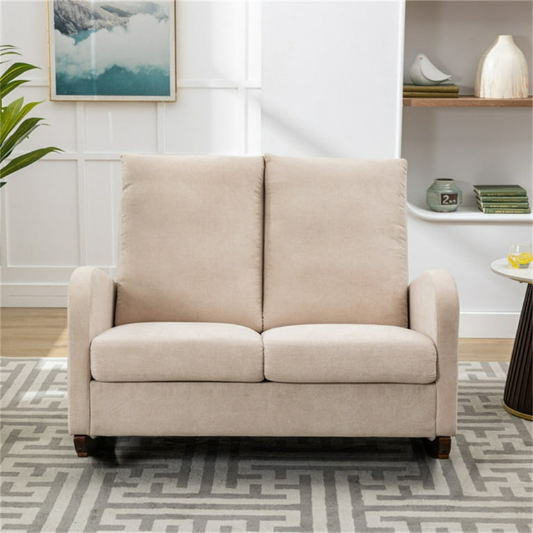 Wide glider outlet chair