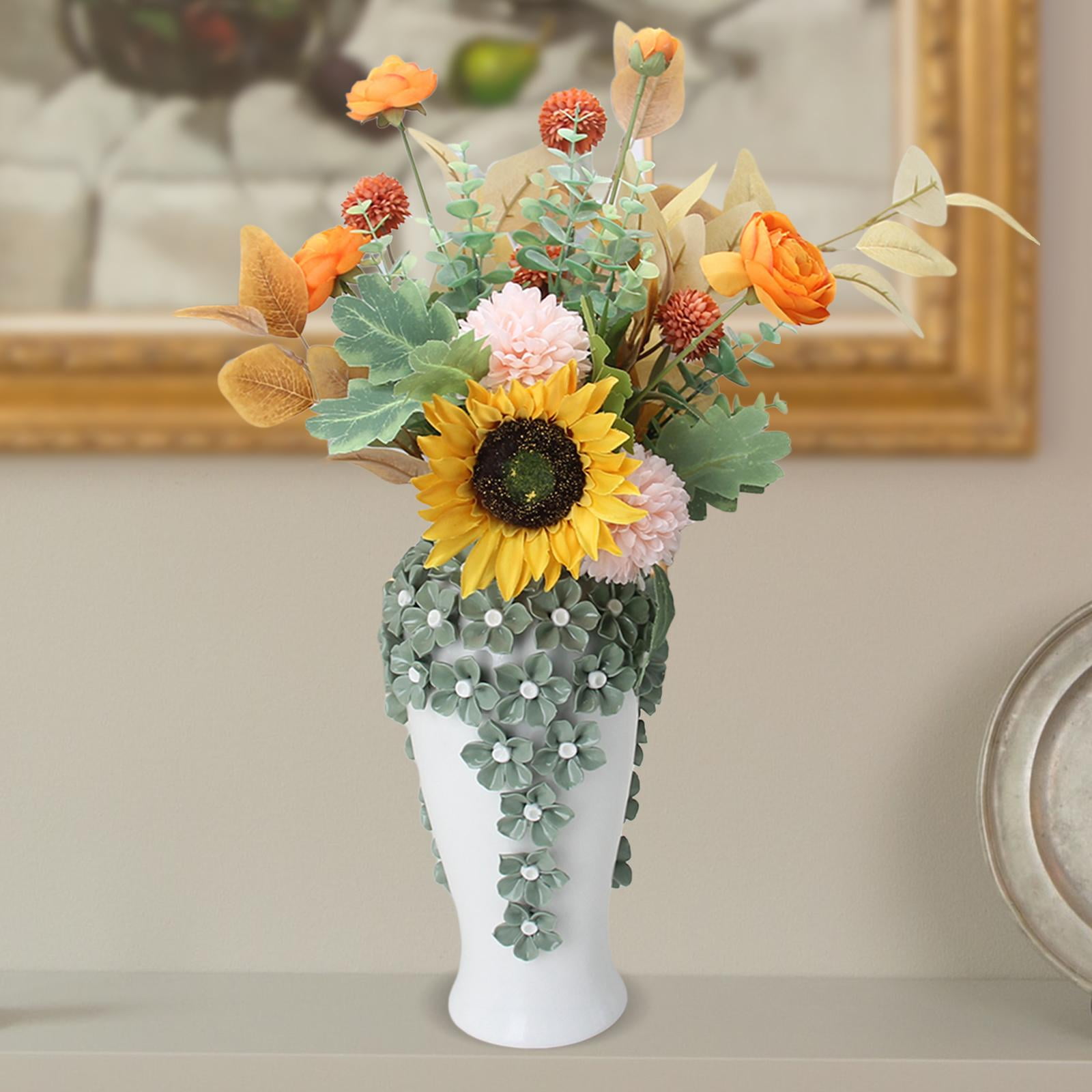 Modern Dried Flower Vase, Modern Art Vase Table Flower Centerpieces Home Decoration Vase ...