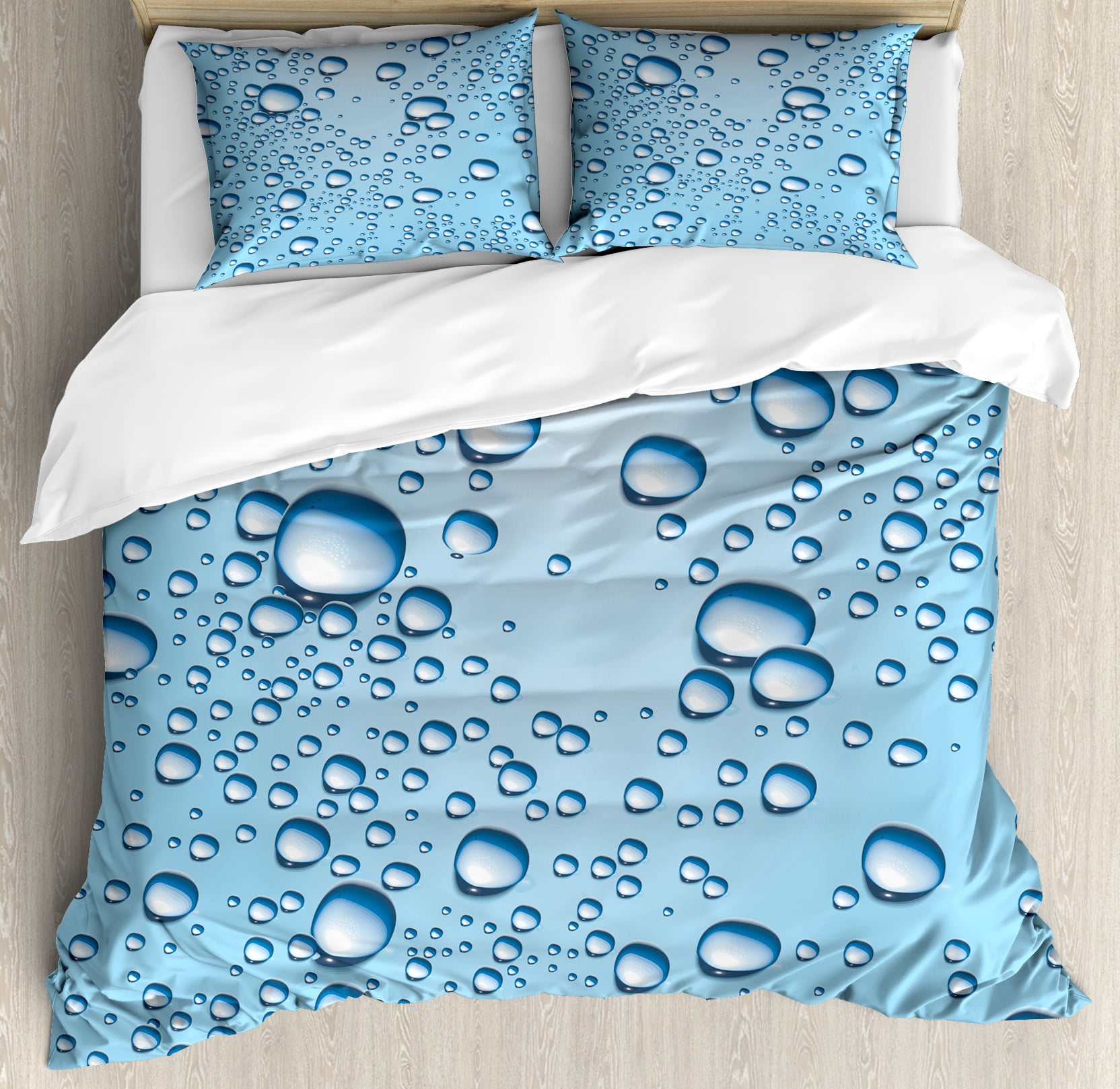 Modern Duvet Cover Set, Water Marks Ice Cold Soda Drink Commercial Like ...