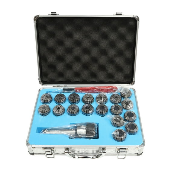 Modern ER32 Collet Chuck Holder Precision ER32 Collet Set MT3 Shank Chuck+18 Collets