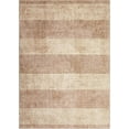 thumbnail image 1 of Modern Easy Area Rug Machine Washable Non-Slip Low Pile Stripe Pattern Rug for Living Room Bedroom Entryway (Brown 8'x10'), 1 of 6