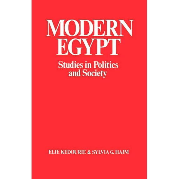 Modern Egypt: Studies in Politics and Society, (Paperback)