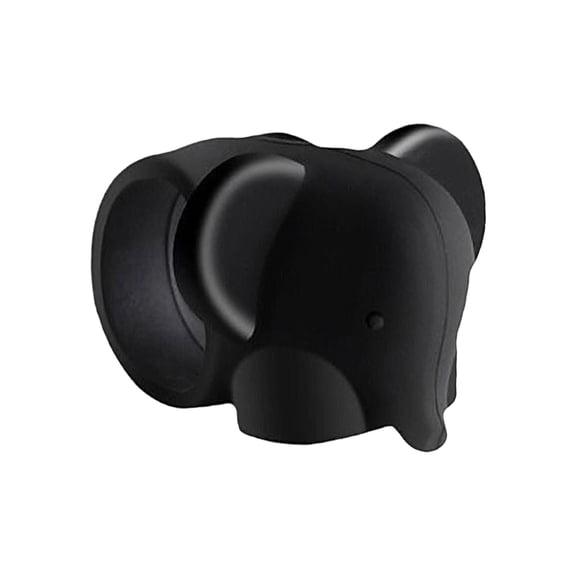 Modern Elephant Shaped Ceramic Napkin Ring Minimalist Animal Design Table Decor for Dining Kitchen Restaurant Events