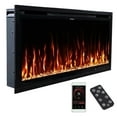 thumbnail image 1 of Modern Ember Aerus Slim 36 Inch Smart Linear Electric Fireplace | Recessed in-Wall or Wall-Mount, 1 of 9