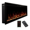 thumbnail image 1 of Modern Ember Aerus Slim 60 Inch Smart Linear Electric Fireplace | Recessed in-Wall or Wall-Mount, 1 of 9