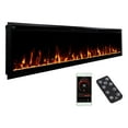 thumbnail image 1 of Modern Ember Aerus Slim 72 Inch Smart Linear Electric Fireplace | Recessed in-Wall or Wall-Mount, 1 of 9