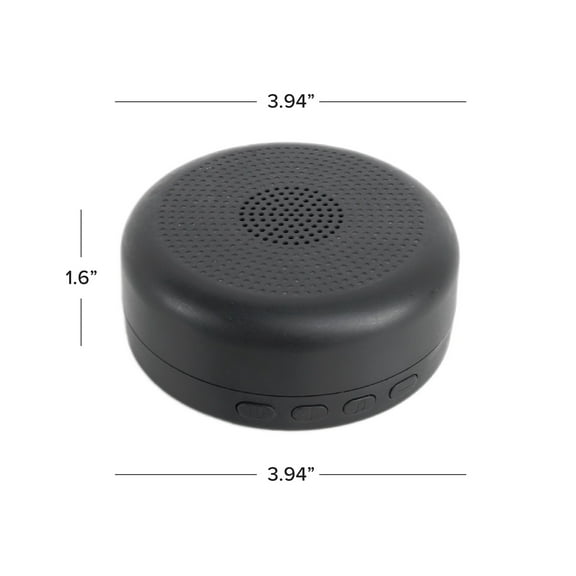 Modern Ember Crackler Fireplace Sound Box, 3 Fire Sound Effects, Rechargeable USB-C Speaker