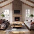 thumbnail image 1 of Modern Ember Uptown 33 inch Smart Electric Fireplace Insert - Black, 1 of 10