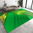 thumbnail image 1 of Modern Emerald Green Geometric Area Rug, Luxury Green Gold Decor Rugs For Living Room, Non-Shedding Pet Friendly Soft Non-Slip Carpet For Front Door Dining Room Bedroom 3 x 4ft, 1 of 6