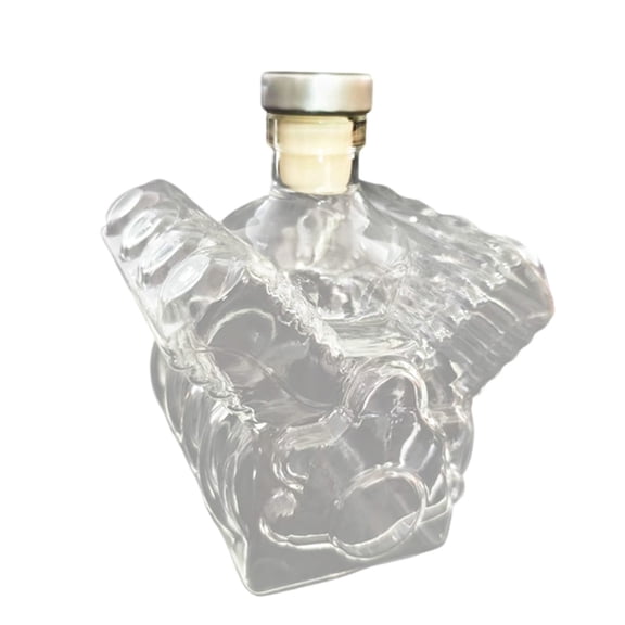Modern Engine Shape Bourbon Decanter Fast Oxidation Easy Cleaning Liquor Bottle