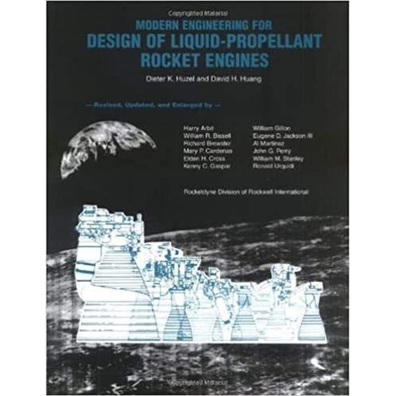 Pre-Owned Modern Engineering for Design of Liquid Propellant Rocket Engines (Progress in Astronautics and Aeronautics), 9781563470134, 1563470136, Hardcover, Revised, Subsequent edition