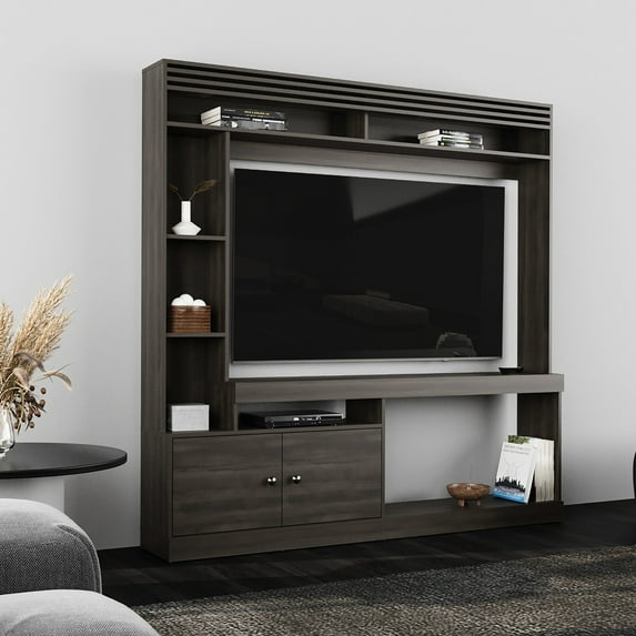 Modern Entertainment Center, Multiple Storage | Suitable for Various TV Sizes | Durable and User - friendly