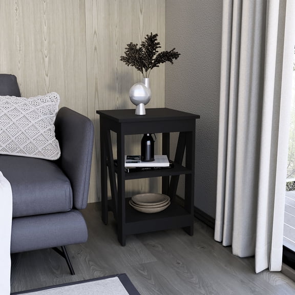 Modern Entrance Table with Storage / Fits Small Primary Spaces