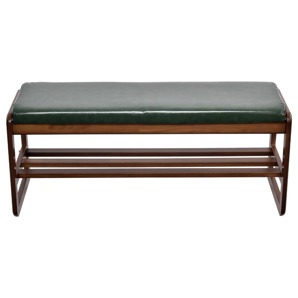 Modern Entryway Bench Wood Shoe Storage Bench Shoe Bench Rack Shoe ...