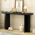 thumbnail image 1 of Modern Entryway Table with L-Shaped Legs,Suitable for Entryway, Hallway, Living Room, Foyer, Corridor, 1 of 8