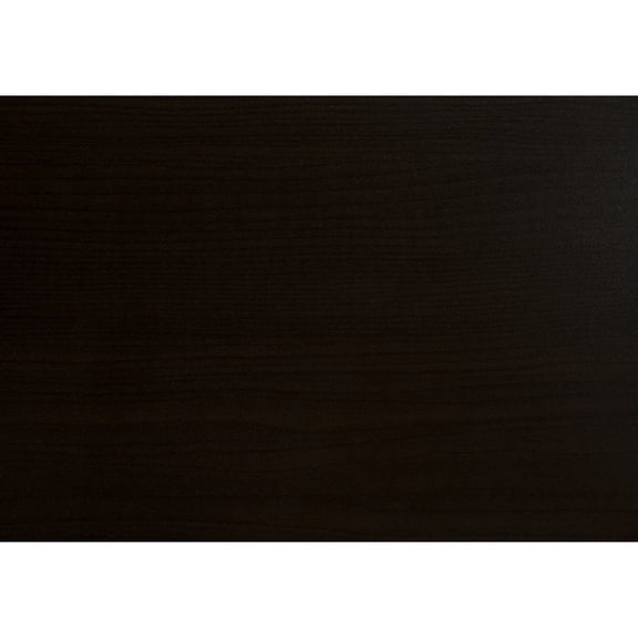 Modern Espresso C-shaped End Table for Family Room and Den to Use as Sofa Side Table with Floor-friendly Design