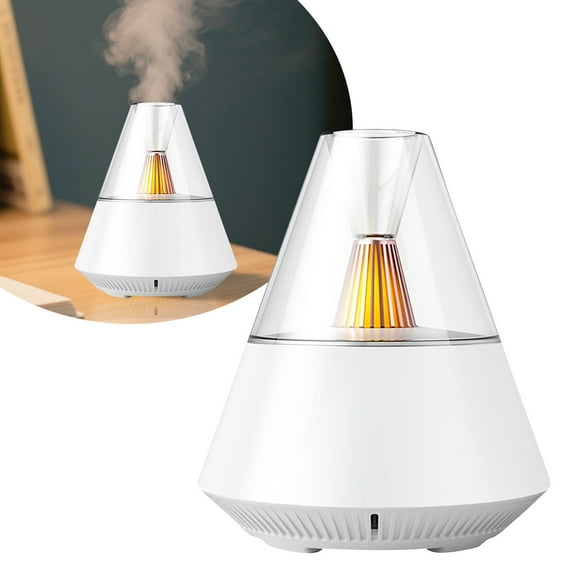 Modern Essential Oil Diffuser - 150ml Cool Mist Humidifier with Remote, Timer & Mood Lighting, USB-Powered Aroma Diffuser for Home, Office, Spa - Auto Shut Off Safety Feature