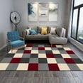 thumbnail image 1 of Modern European style large area living room carpet simple geometry bedroom decoration rug hallway e, 1 of 5