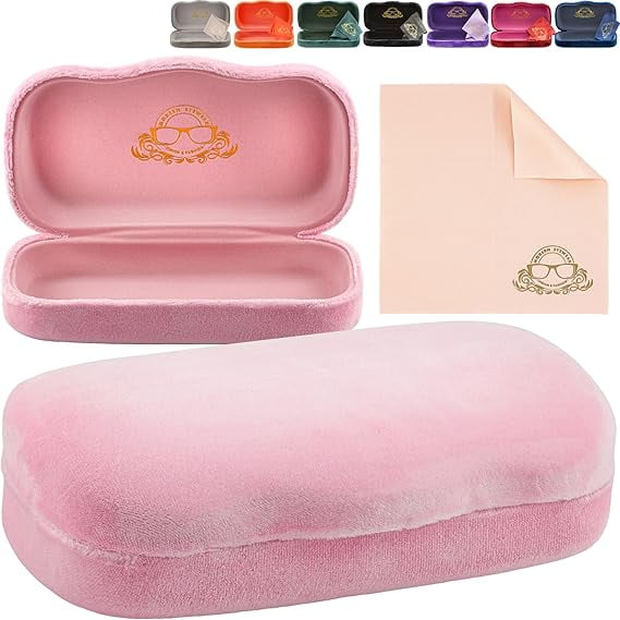 Spectacles Cover Modern Eyewear Sunglasses Case Hard Shell, Velvet Protective Hard ...