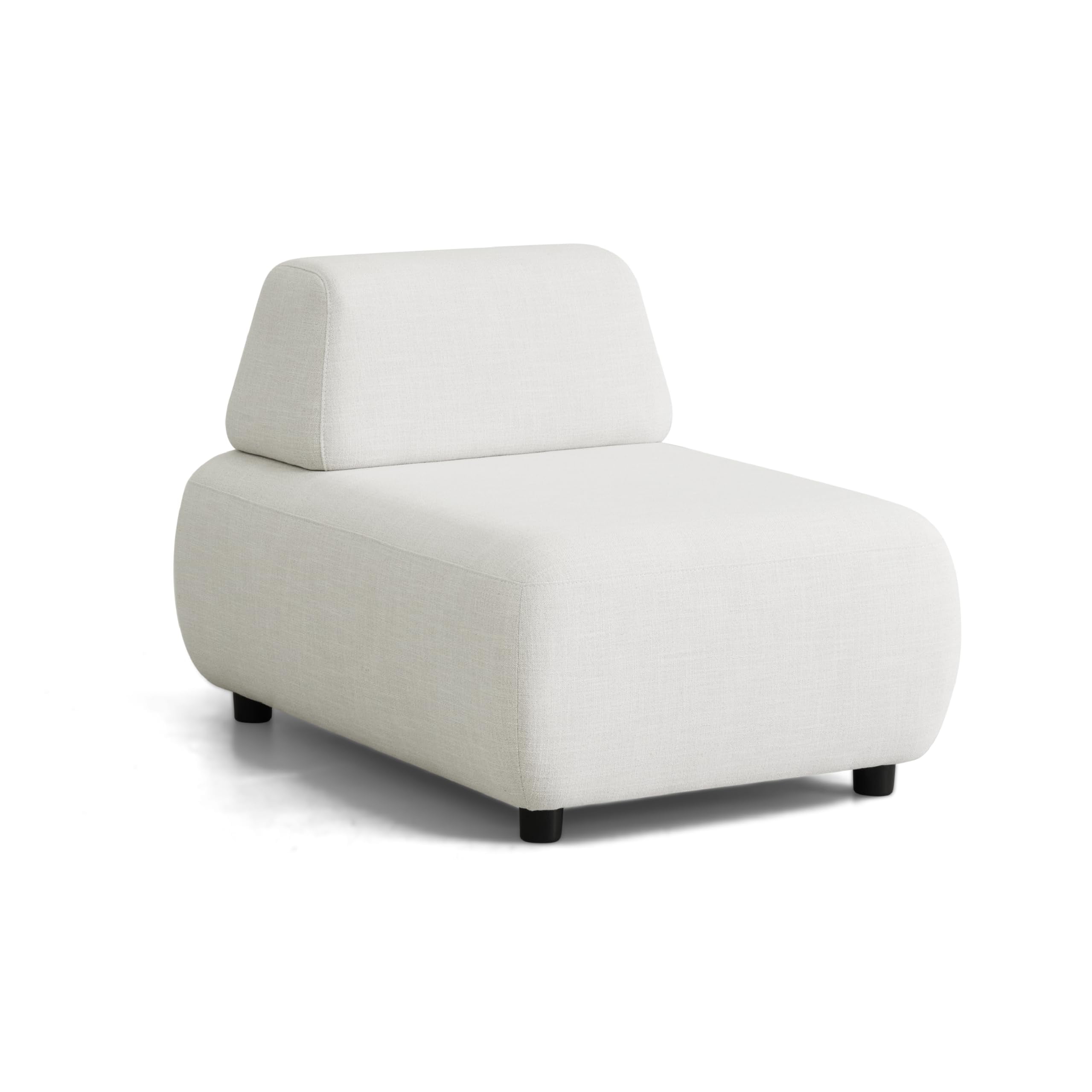 Modern Fabric Middle Module for Modular Sectional Sofa, Accent Chair ...