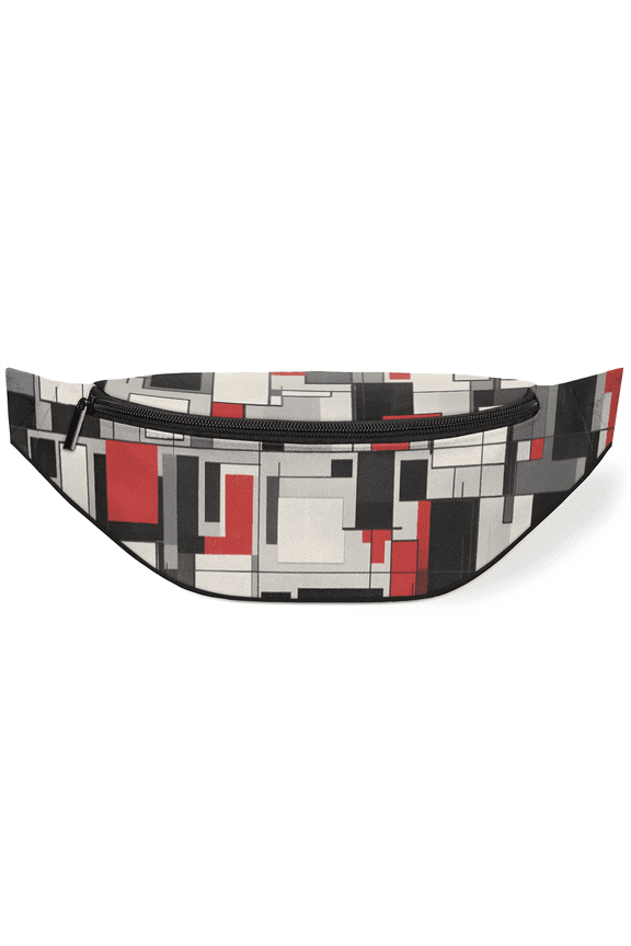 Modern Fanny Pack, Adjustable Waist Bag Pack Water-Resistant Lightweight, 14x5.1 Inches Crossbody Sling Bag, Hip Bag for Daily Use