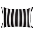 thumbnail image 1 of Modern Farmhouse Black White Stripes Standard Size Pillow Cover, Pillowcase Protectors with Zipper, Breathable Decorative Throw Pillow Case Cover, Pillow Shams for Couch Sofa 20x26Inch, 1 of 7