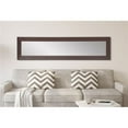 thumbnail image 1 of BrandtWorks BM081SKINNY Modern Farmhouse Dark Brown Slim Full Length Mirror - 16 x 71 in., 1 of 5