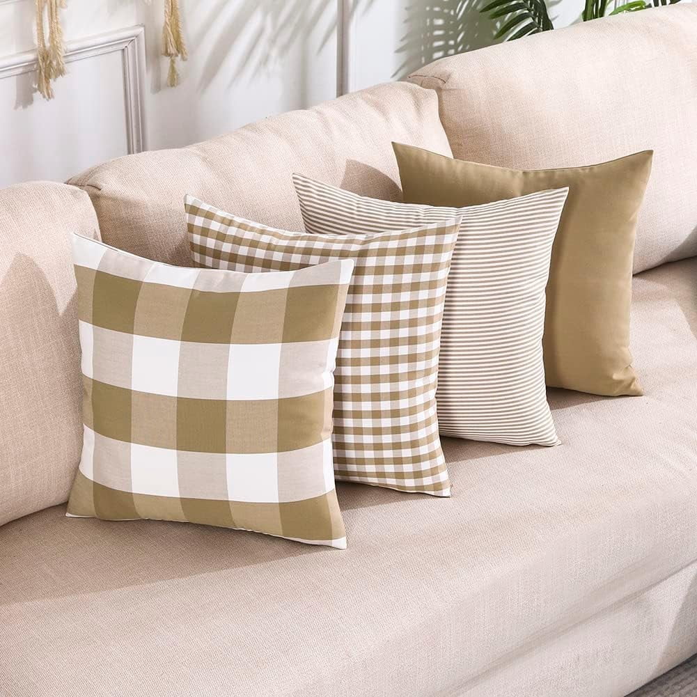 Buffalo Plaid Throw Pillowsnull