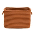 thumbnail image 1 of Modern Farmhouse Home Basket, Pumpkin - 16 x 8 x 10 in., 1 of 1