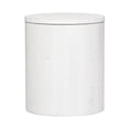 thumbnail image 1 of Modern Farmhouse White Drum End Table, 1 of 5