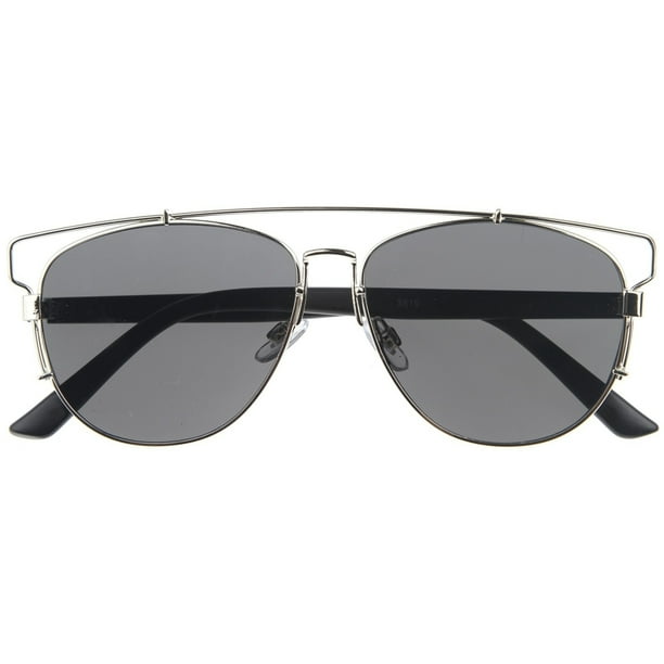 Flat glass aviator sunglasses new arrivals