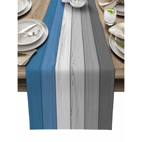 Modern Fashion Geometric Pattern Table Runner Multifunctional Decoration Scratch-resistant Anti-scalding Table Runner Decoration