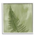 thumbnail image 1 of Modern Fern Nature Plant Botanical & Floral Graphic Art White Framed Art Print Wall Art, 1 of 7