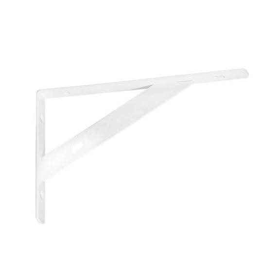 Modern Fixed Wall Shelf Durability Rusts Steel Brackets for Living Room Bedroom Display