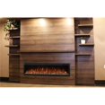thumbnail image 1 of Modern Flames AFWS-SIDE-WW 2 ft. x 7 ft. 10 in. Driftwood Allwood Side Wall Option with Shelves - 1 Side, Weathered Walnut, 1 of 1