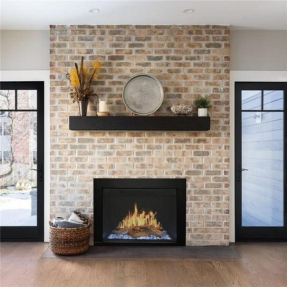 Modern Flames OR26-TRAD 26 in. Orion Traditional Heliovision Virtual Built-in Electric Fireplace