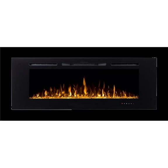 Modern Flames CEF-60B 60 in. Challenger Flush Mount Electric Fireplace