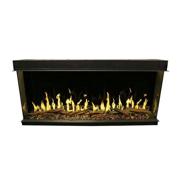 Modern Flames Orion Multi Built-In/Wall Mounted Smart Virtual Electric Fireplace with Real Flame Effect