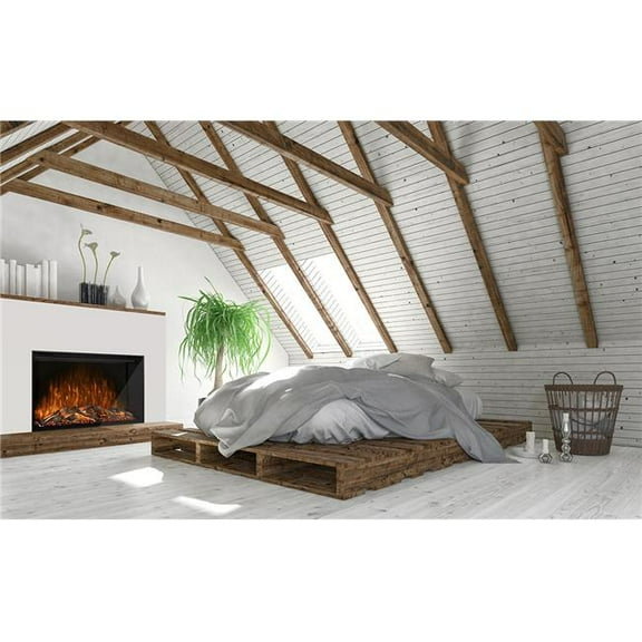 Modern Flames RS-5435 54 in. RedStone Built-in Traditional Fireplace, Electric