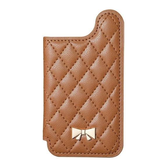 Modern Flip Top Smartphone Card Case Includes Build In Mirror And Foldable Viewing Stand