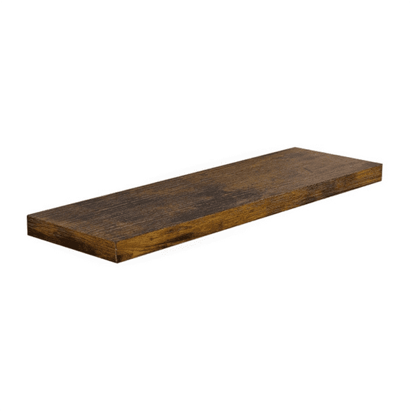 Modern Floating Shelves 0.98 Inches Thick for Wall, Wide Kitchen, Living Room,Rustic Wooden Shelf