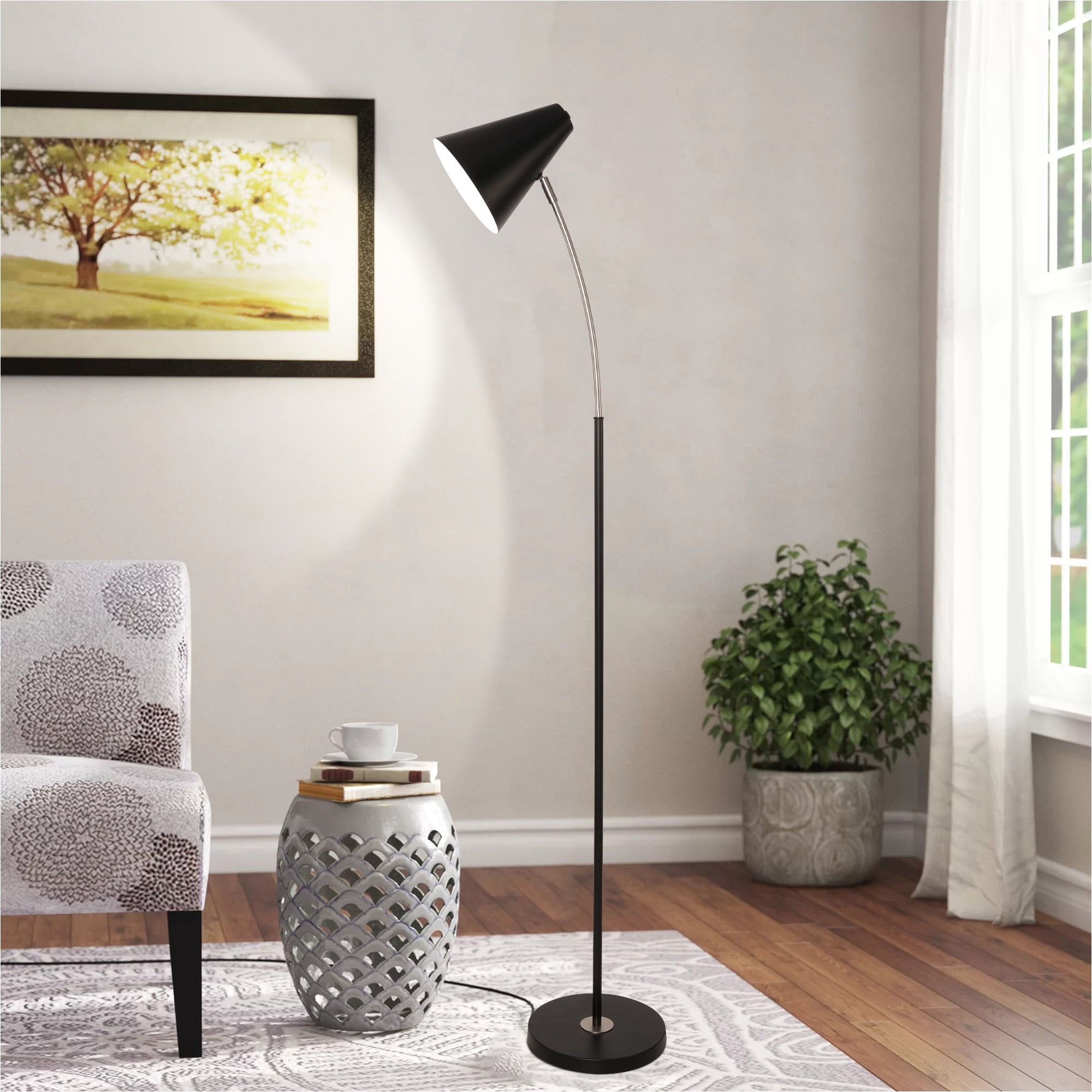 Modern Floor Lamp – Industrial Standing Floor Lamps with 8W Modern Floor Lamp – Industrial Standing Floor Lamps with 8W
